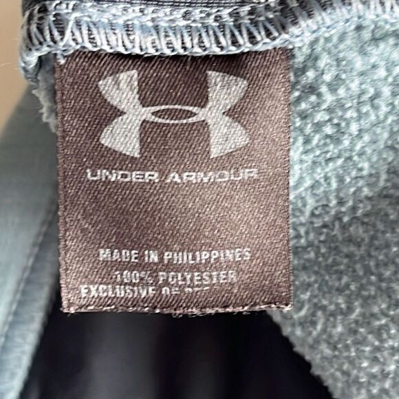 Under Armour Catalyst Large Logo 2/4 Zip Pullover Sz. L - Picture 8 of 11